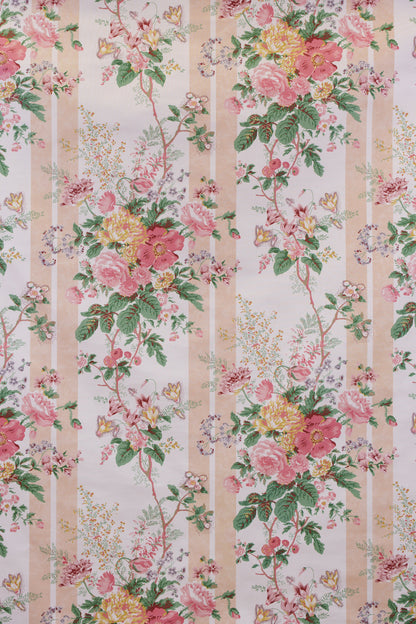 Cobham Fabric by Jean Monro in Peach