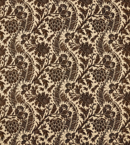 Cochin Fabric by Zoffany Vine Black