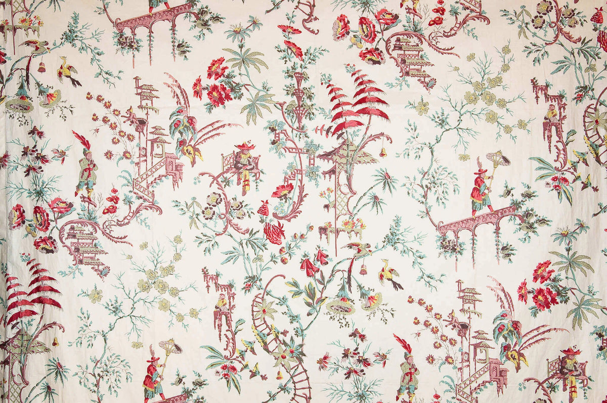 Cochinchine Fabric by Braquenié in Gris Bleu (B7553001)