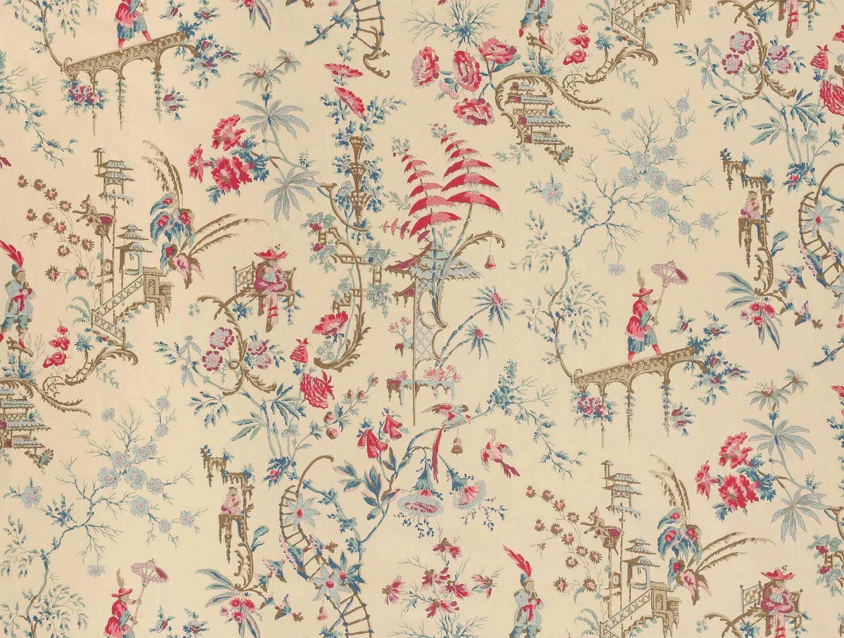 Cochinchine Fabric by Braquenié in Nattier (B7553004)