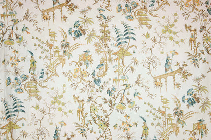 Cochinchine Fabric by Braquenié in Vert Persan (B7553002)