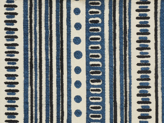 Cochine Fabric by Le Manach in Cochine C508/C533 (L5053_COCHINE_C508_C533_FE)