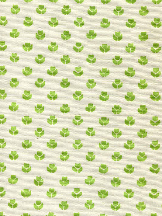 Coco II Leaf Green on Tint fabric by Alan Campbell