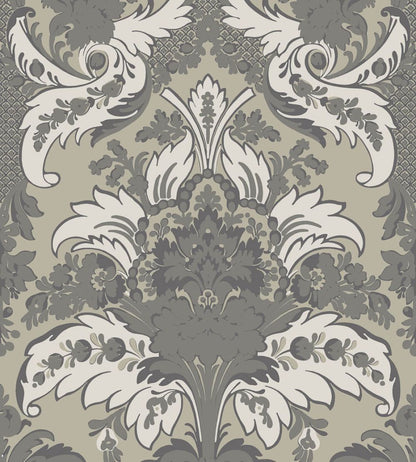 Aldwych Wallpaper by Cole & Son Silver & White