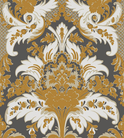 Aldwych Wallpaper by Cole & Son Black & Gold