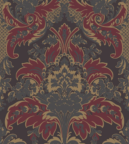 Aldwych Wallpaper by Cole & Son Red & Gold