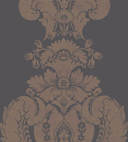 Baudelaire Wallpaper by Cole & Son Black & Bronze