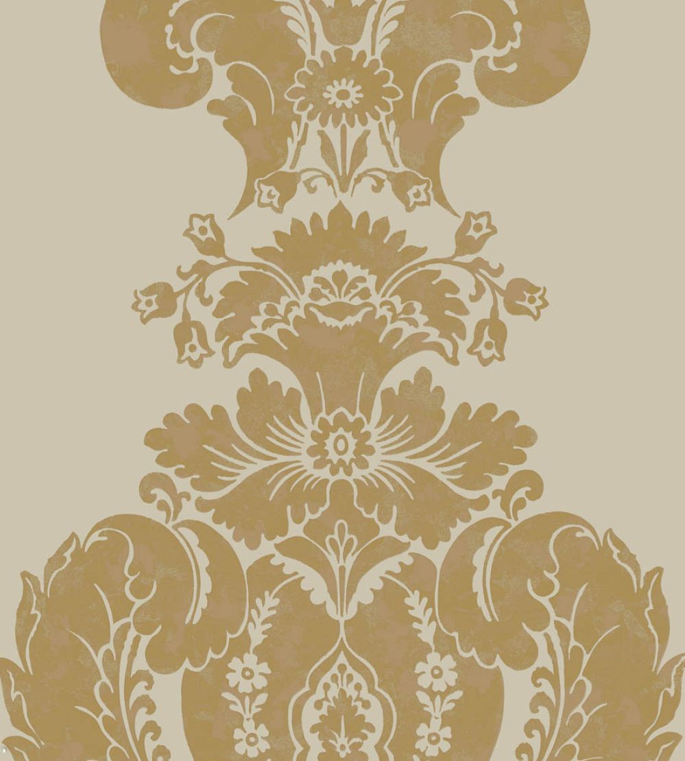 Baudelaire Wallpaper by Cole & Son Linen & Gold