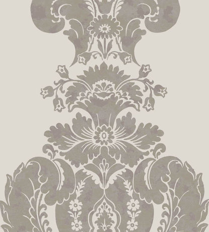 Baudelaire Wallpaper by Cole & Son Grey & Silver