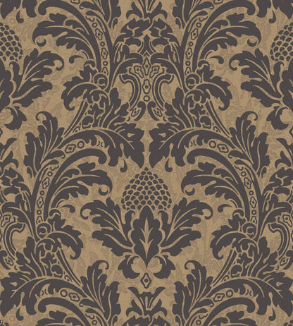 Blake Wallpaper by Cole & Son Black & Gold