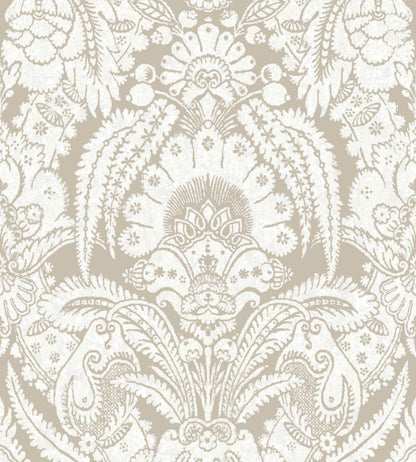 Chatterton Wallpaper by Cole & Son Linen & White