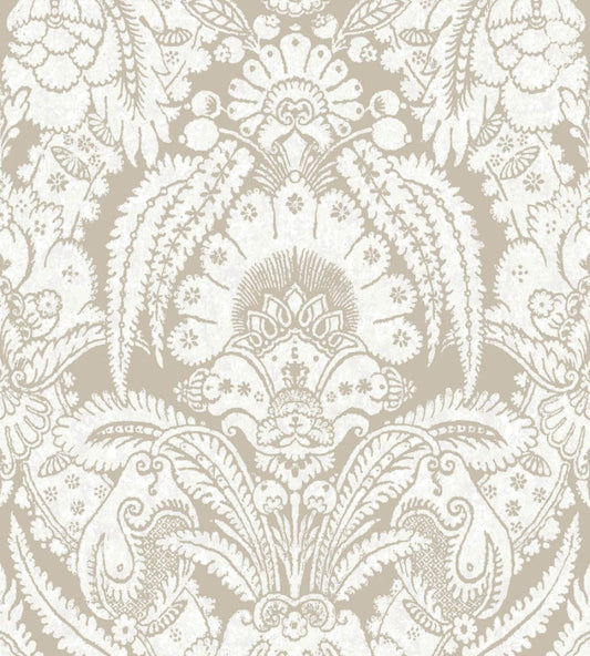 Chatterton Wallpaper by Cole & Son Linen & White