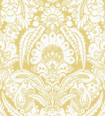 Chatterton Wallpaper by Cole & Son French Yellow & Ivory