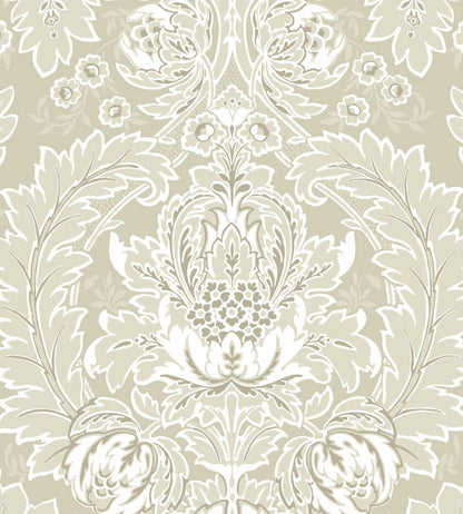 Coleridge Wallpaper by Cole & Son Linen & White