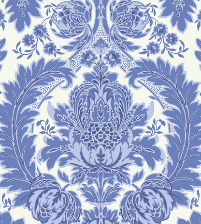Coleridge Wallpaper by Cole & Son Blue & White