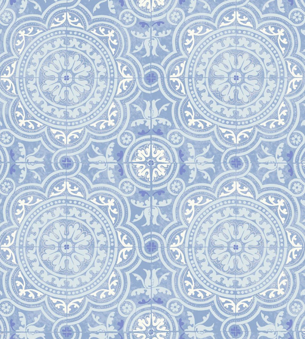 Piccadilly Wallpaper by Cole & Son Soft Blue