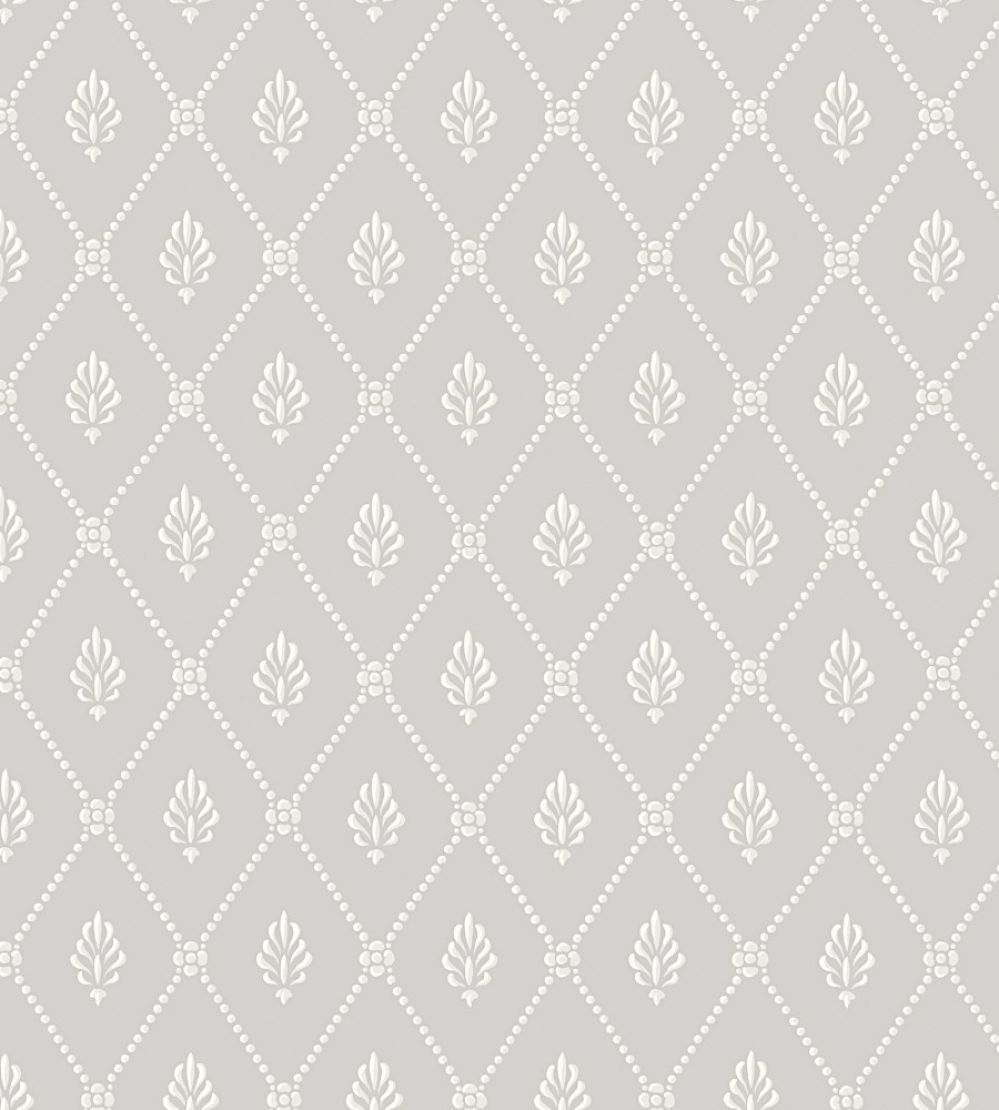 Alma Wallpaper by Cole & Son Grey
