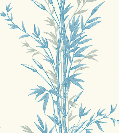 Bamboo Wallpaper by Cole & Son Blue