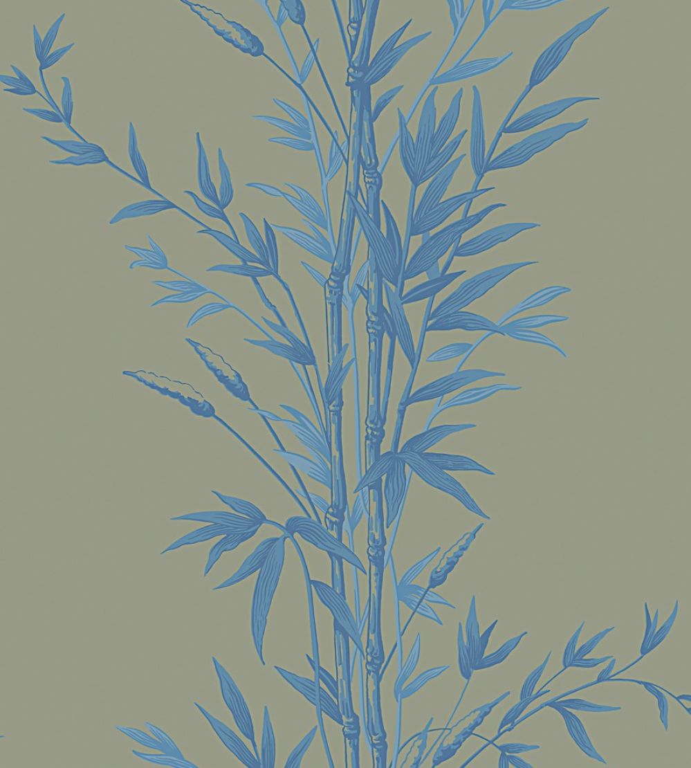 Bamboo Wallpaper by Cole & Son China Blue