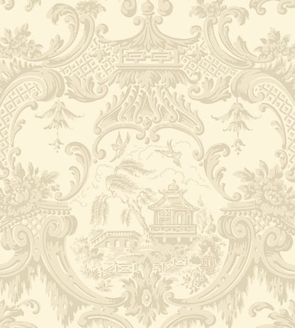Chippendale China Wallpaper by Cole & Son Cream