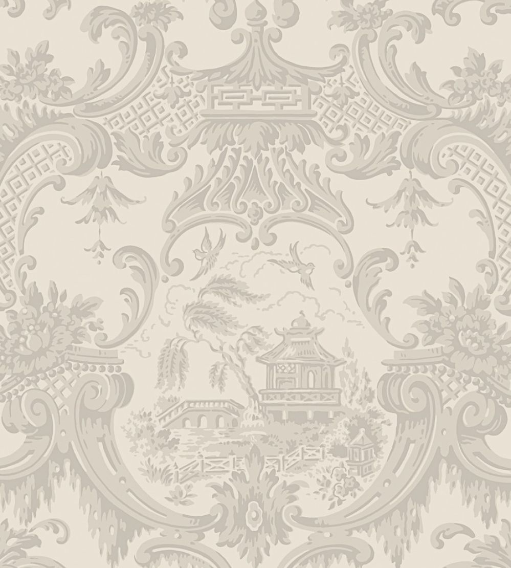 Chippendale China Wallpaper by Cole & Son Stone
