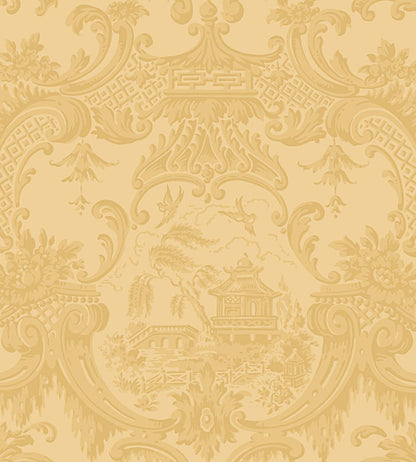 Chippendale China Wallpaper by Cole & Son Ochre