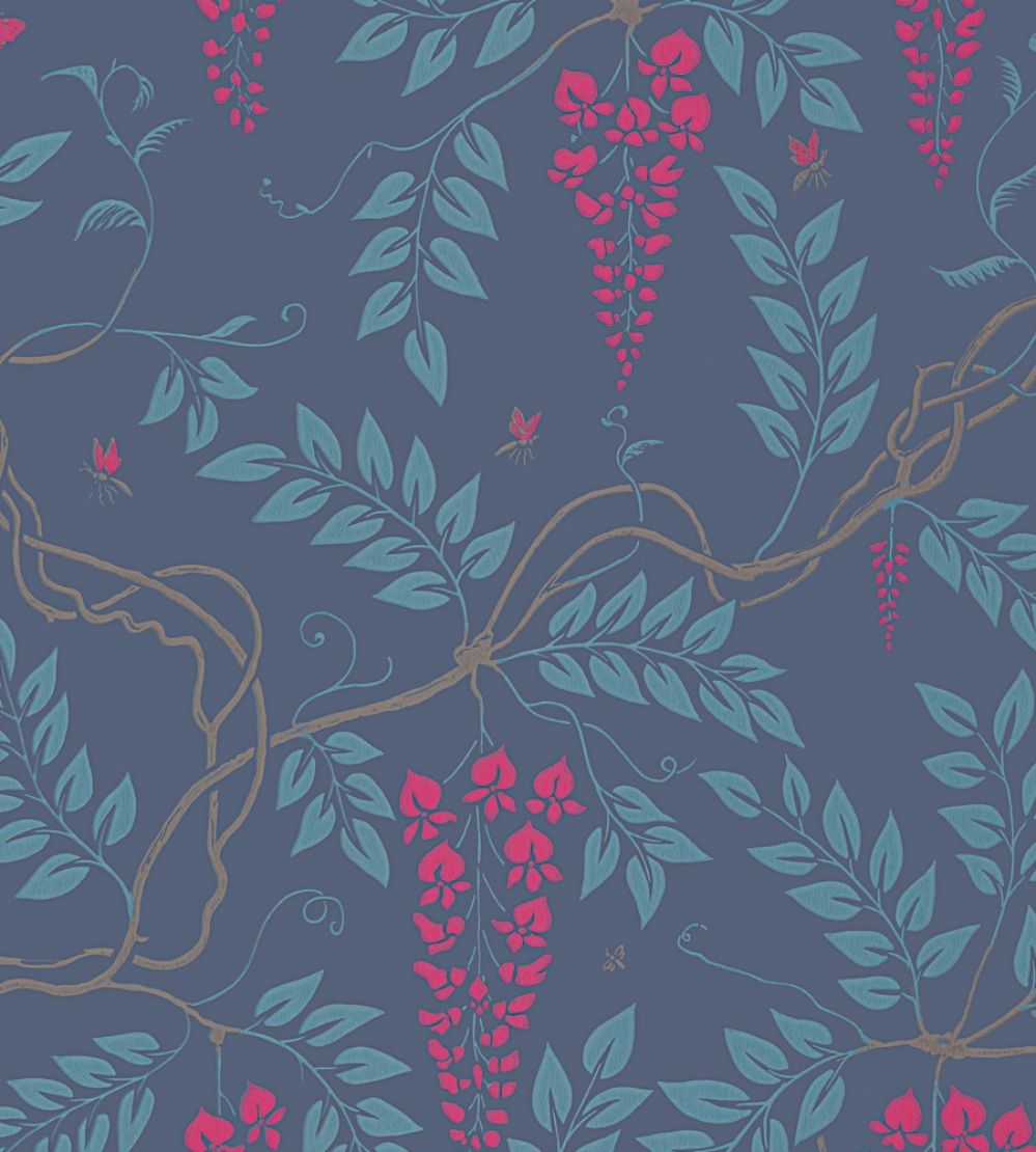 Egerton Wallpaper by Cole & Son Cerise