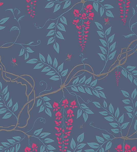 Egerton Wallpaper by Cole & Son Cerise