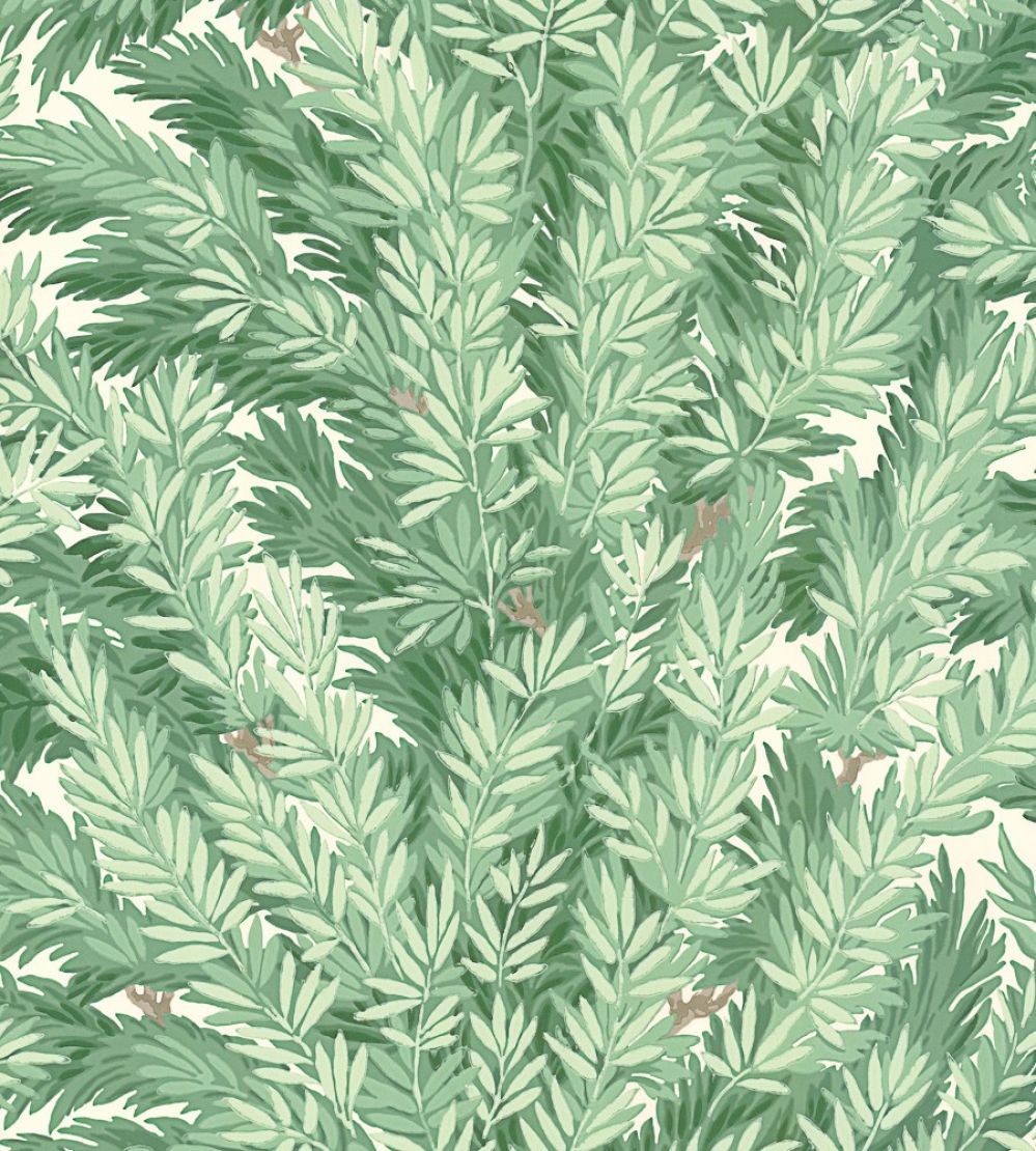 Florencecourt Wallpaper by Cole & Son Leaf Green