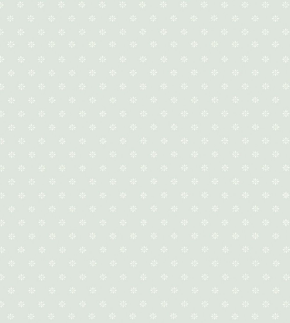 Victorian Star Wallpaper by Cole & Son Duck Egg