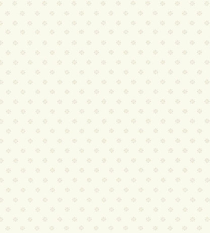 Victorian Star Wallpaper by Cole & Son White
