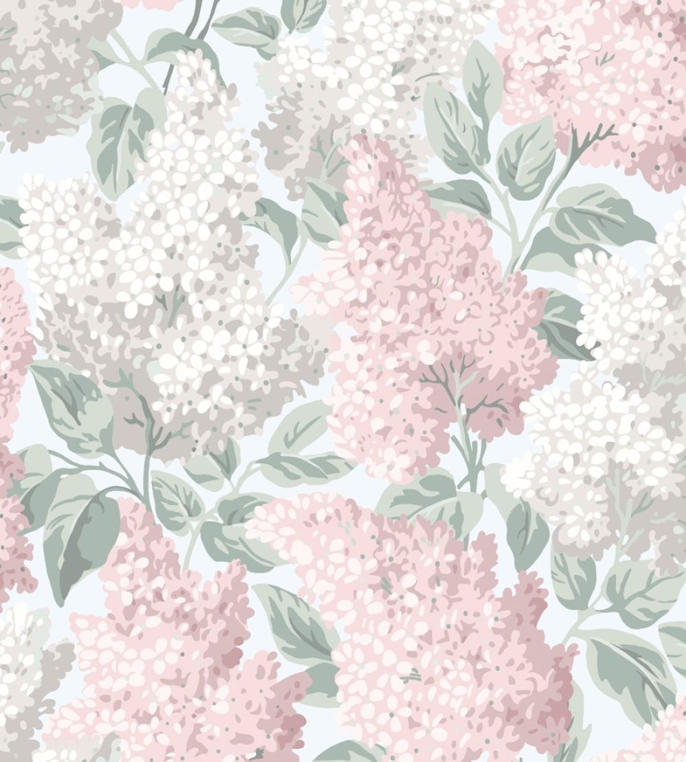 Lilac Wallpaper by Cole & Son Ballet Slipper & Dove on Silver Birch