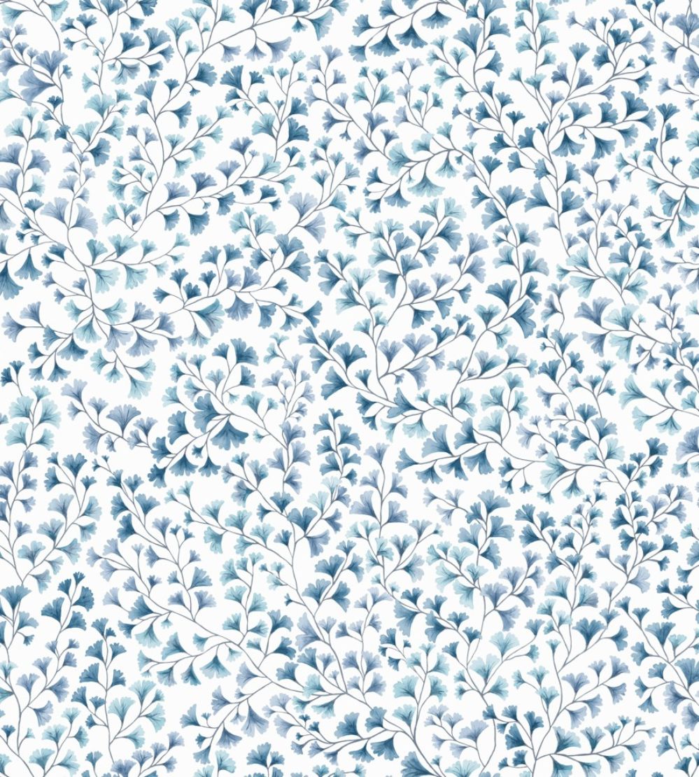 Maidenhair Wallpaper by Cole & Son China Blue