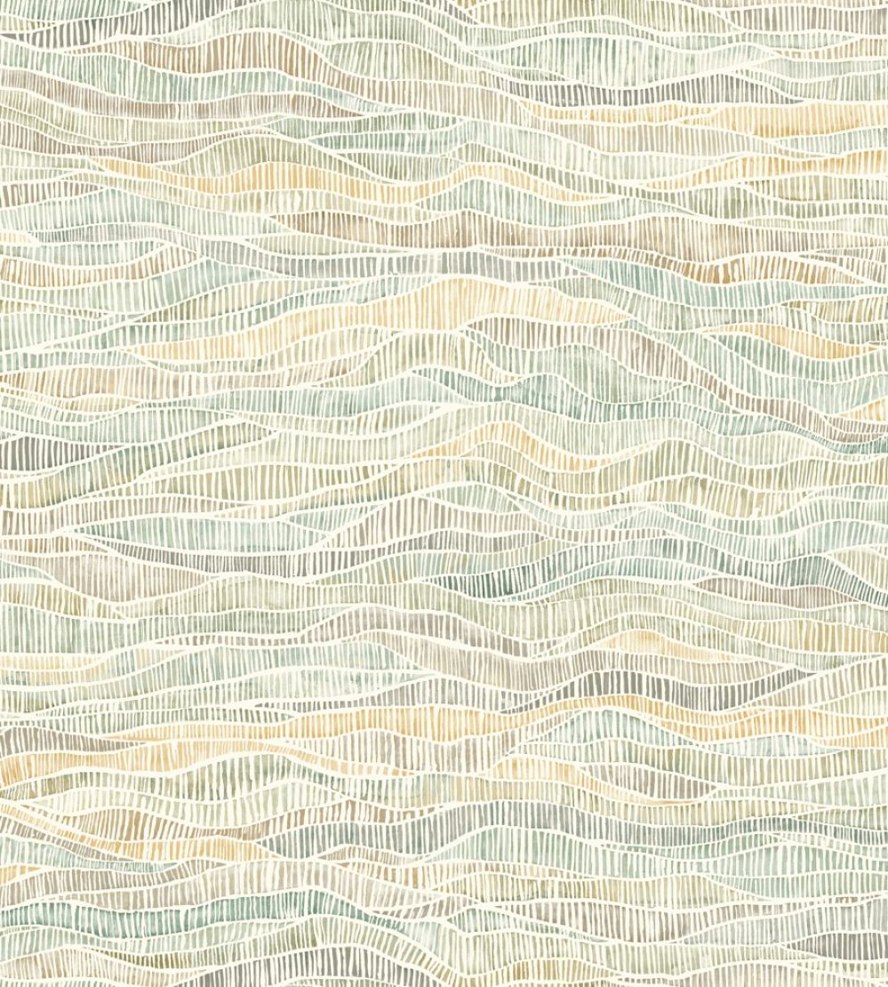 Meadow Wallpaper by Cole & Son Buttercup, Sage & Soot