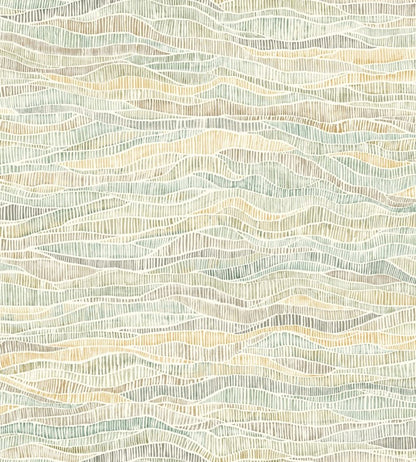 Meadow Wallpaper by Cole & Son Buttercup, Sage & Soot