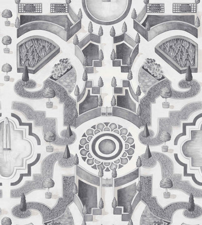 Topiary Wallpaper by Cole & Son Soot