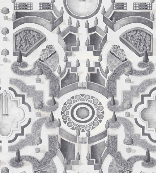 Topiary Wallpaper by Cole & Son Soot