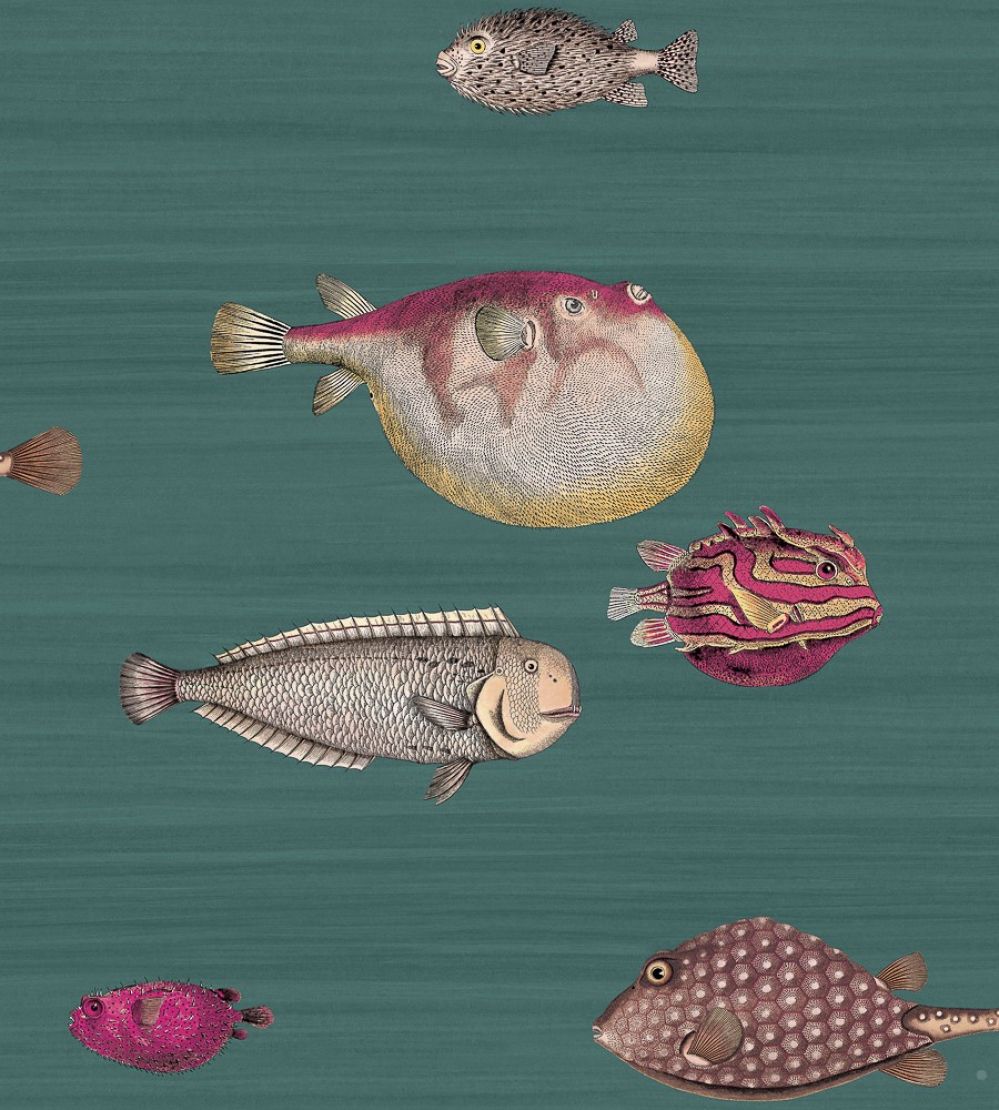 Acquario Wallpaper by Cole & Son Viridian