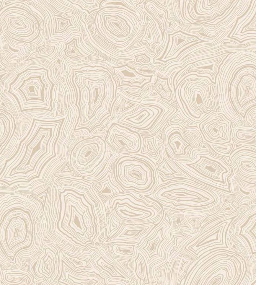 Malachite Wallpaper by Cole & Son Parchment & Gold