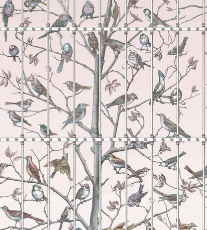 Uccelli Mural by Cole & Son Ballet Slipper