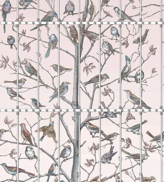 Uccelli Mural by Cole & Son Ballet Slipper