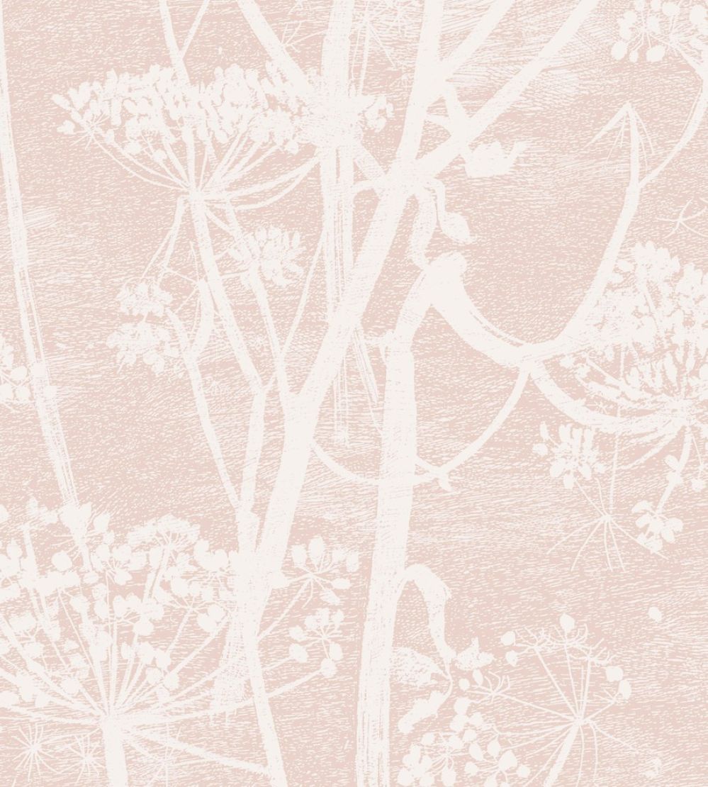 Cow Parsley Wallpaper by Cole & Son Pink