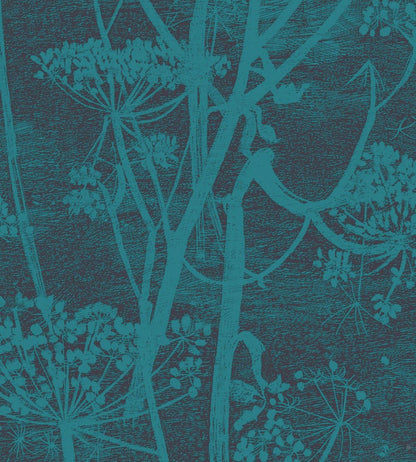 Cow Parsley Wallpaper by Cole & Son Dark Blue