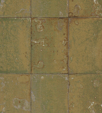 Antique Mirror Wallpaper by Cole & Son Golden Bronze