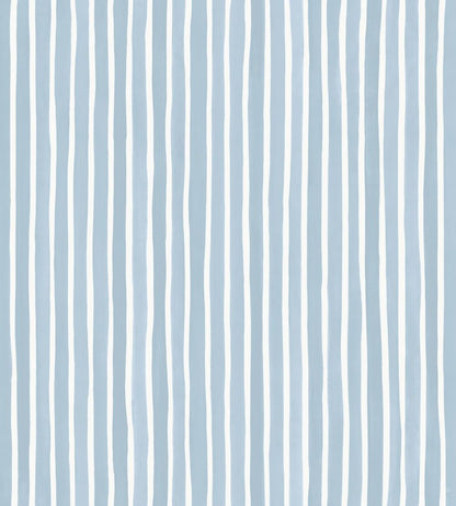 Croquet Stripe Wallpaper by Cole & Son Blue