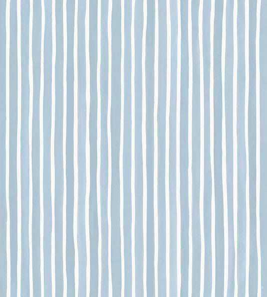 Croquet Stripe Wallpaper by Cole & Son Blue