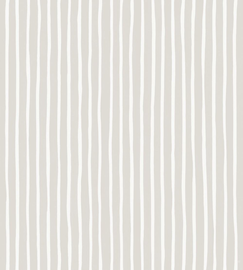 Croquet Stripe Wallpaper by Cole & Son Parchment