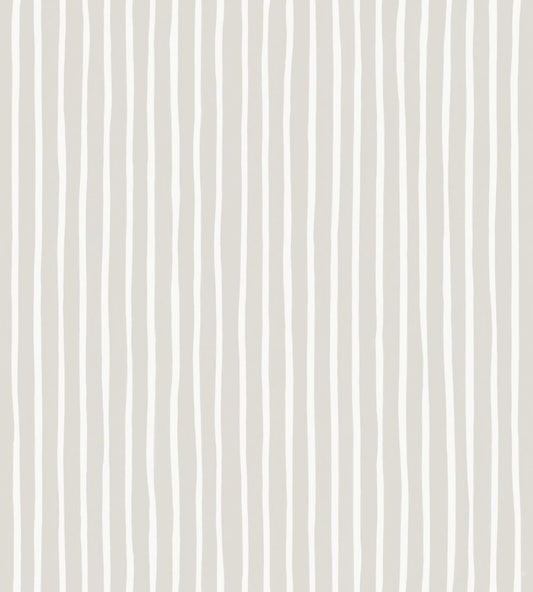 Croquet Stripe Wallpaper by Cole & Son Parchment