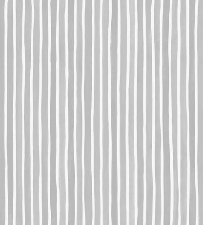 Croquet Stripe Wallpaper by Cole & Son Soft Grey