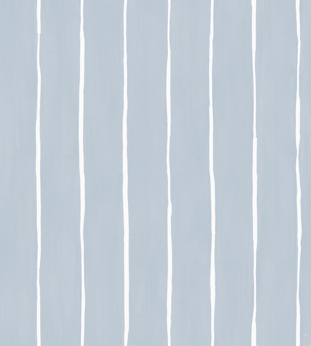 Marquee Stripe Wallpaper by Cole & Son Pale Blue